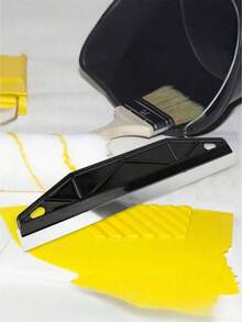 Professional 12-Inch Paint Guard Made Of Metal & Plastic For Paint Protection, Ergonomic Handle & Precision Edge Design - Heavy-Duty Wall Painting Tool For Trim Work, Wallpaper Trimming & Edge Finishing,Durable Edging Tool - multicolor - View 5