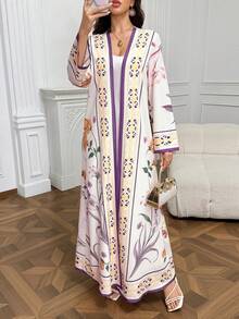 Al Najma 女款土耳其長襯衫與阿拉伯傳統長襯衫 - 彩色 - 查看 4