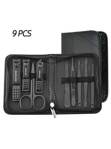6Pcs Nail Clipper Set With Zipper Storage Bag, Stainless Steel Manicure Kit, Full Tools For Press On Nails - Multicolor - View 10