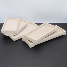 High-End Jewelry Tray, Decorative Tray, Bathroom Tray, Toiletry Tray, Multi-Purpose Tray To Solve Various Storage Issues Gifts Women Girls Sun Travel Cool, Room Decor - Sand and gravel - View 10