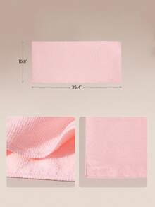 GLOWMODE 1-Pack Stay Dry Tie-Dye Quick-Dry Microfiber Performance Towel Daily Active Casual Gym Workout Fitness Beach Travel Holiday Summer Wear - Pink - View 4