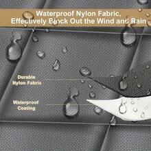 Magnetic Heat Insulating Door Curtain - Heavy Oxford Cloth, Thick Rainproof Quilted Lining, 36" X 80", Suitable For Sliding Glass Doors, Heat Insulation And Sound Reduction, Gray Color, Winter Door Curtain, Sliding Glass Door Insulation - multicolor - View 7
