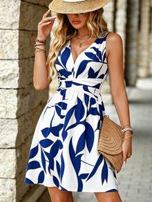 Blue and White
