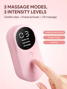 Teckwe Cordless Leg Massager For Circulation, Rechargeable Calf Air Compression Massager With Heat, 3 Modes Vibration Leg Massage Wrap For Muscle Relief, Gifts For Women Men - Multicolor - View 3
