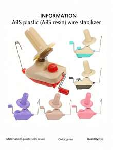 Hand Operated Yarn Winder Fiber Wool Manual Handheld Winder Machine String Ball Portable For DIY Sewing Making Accessories - One Size - View 16