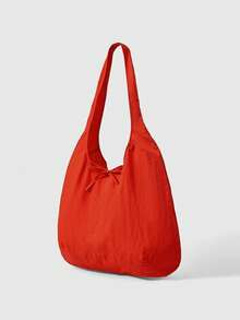 ROMWE Kawaii Dopamine Color Multi-Size Women's Shopping Bag - Orange - View 3