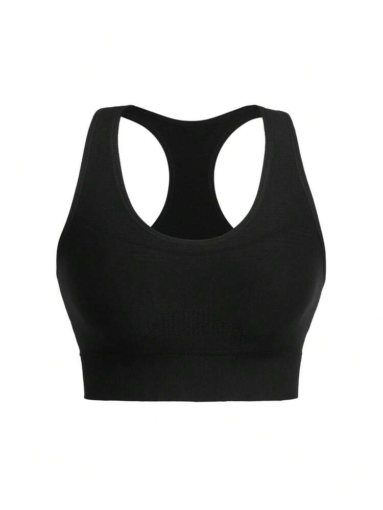 Velisys Velisys Women's Solid Color Seamless Casual Daily Sports T-Shirt 2pcs/Pack - Multicolor - View 3