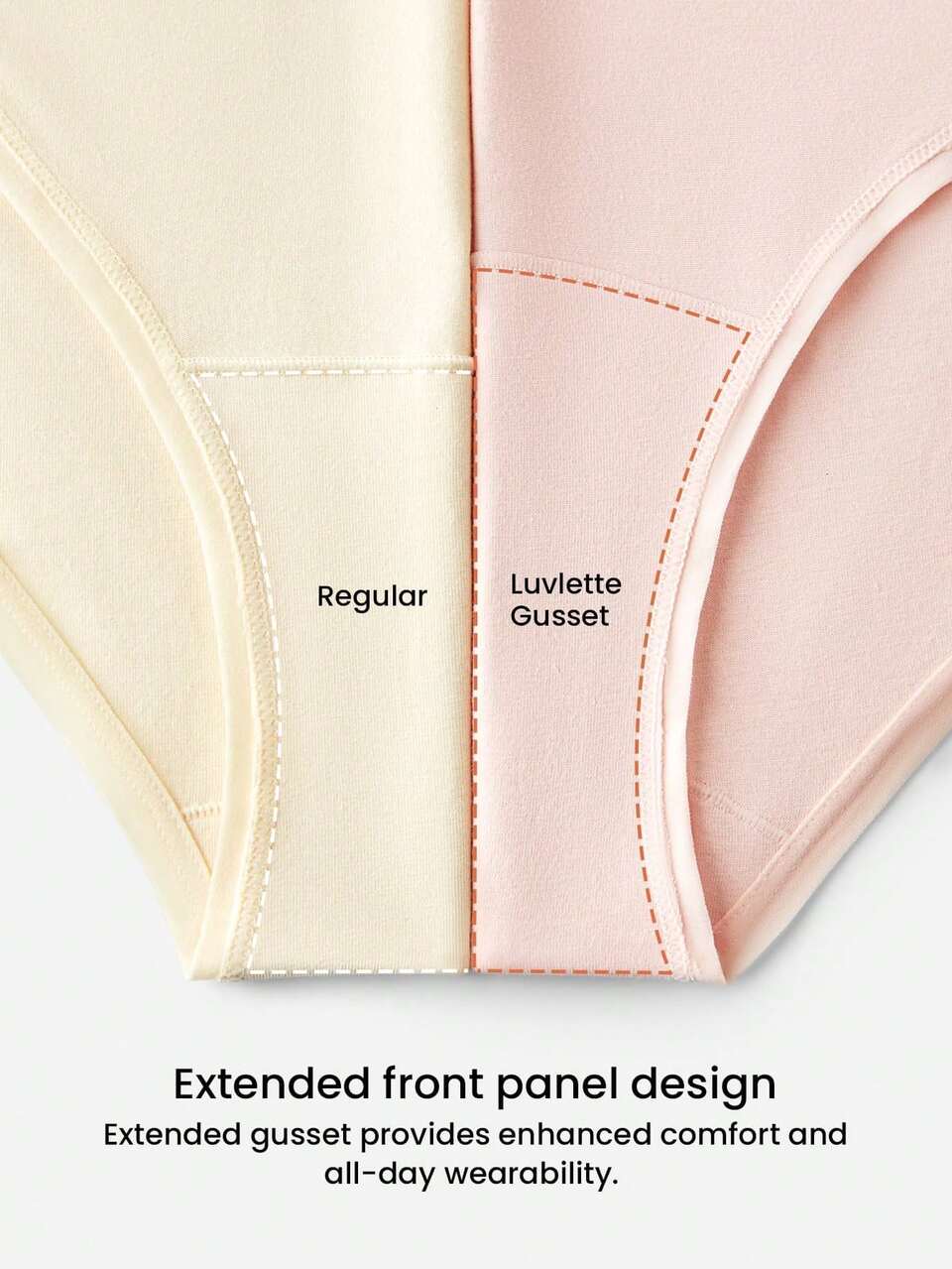 Plus 3-Pack High-Waist Boyshorts