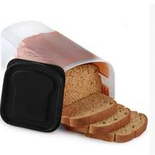1 Stück - ausziehbare Küchen-Brotbox mit Ablage, rechteckige Brotaufbewahrungsbox - Verschiedenfarbig - Übersicht 3