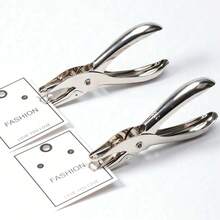 1個 3mm/6mm 圓孔打孔器，便攜式迷你打孔器，適用於紙張與卡片，手動打孔工具，適用於活頁裝訂，返校必備 - 打孔器 - 查看 2