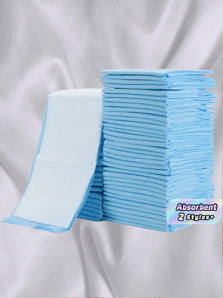 20/40PCSCount Tear Resistant Disposable Bed Pads Super Absorbent Underpads Thickened Incontinence …Pads For Adults Elderly Pet Training Pad - multicolor - View 1