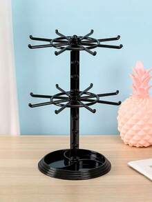 Keychain Hanger Trinkets And Pendants Display Rack Storage Rack Rotatable Rack Hair Ring Rope Desktop Finishing Holder,Home Decor ,Room Decor Gifts Birthday Graduation Back To School School Supplies - View 6