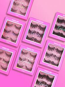 SHEGLAM Late Night Lover Bulu Mata Palsu Volume Penuh-Sydney Merek Kecantikan Kosmetik Makeup Untuk Wanita Dan Anak Perempuan - Hitam - View 6
