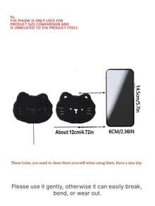 Pet Hair Remover Washing Machine Reusable Pet-Hair Catcher Lint Remover Balls Set Cute Dog Cat Hair Collector Lint Fluff Catcher For Removing Washing Machine Clothes Cleaning Tool - Black - View 3