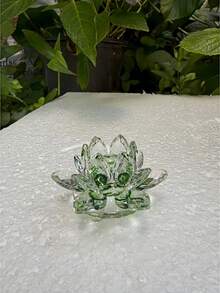 蓮花造型桌上裝飾品，適合居家裝飾、家居飾品、臥室使用 - 荷花 - 查看 8