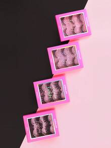 SHEGLAM Late Night Lover Bulu Mata Palsu Volume Penuh-Sydney Merek Kecantikan Kosmetik Makeup Untuk Wanita Dan Anak Perempuan - Hitam - View 8