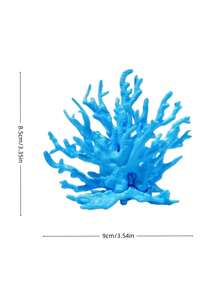 1/3pcs Imitation Soft‑Coral Bonsai, Simulated Water‑Plant Decoration, Landscape Accessory For Marine Aquarium And Regular Fish‑Tank Setup - A - View 3