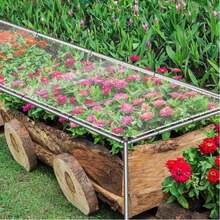 Heavy Duty Waterproof Transparent Tarp With Grommets, Ropes, Reinforced Edges, Tear-Resistant, UV-Resistant, Suitable For Greenhouse, Yard, Garden, Porch, Gazebo, Outdoor - multicolor - View 7