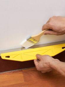 Professional 12-Inch Paint Guard Made Of Metal & Plastic For Paint Protection, Ergonomic Handle & Precision Edge Design - Heavy-Duty Wall Painting Tool For Trim Work, Wallpaper Trimming & Edge Finishing,Durable Edging Tool - multicolor - View 9