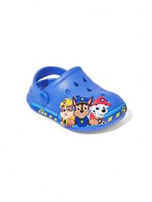 SHEIN | PAW Patrol 可愛卡通兒童園藝鞋，舒適夏季兒童居家鞋，輕量耐用 EVA 材質，適合室內外穿著 - 深藍 - 查看 7