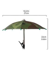 1pc Phone Umbrella For Sun, Mini Umbrella For Phone, Sun Shade Umbrella For Phones, Kindle, Navigator, Anti-Glare, Anti-Reflection,Protect Your Phone From Rain And Sun, Travel, Vacation, Outdoor Essentials. - Multicolor - View 11