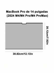 Teckwe 1pc Magnetic Removable Screen Protector For BookPro Laptop Easy Installation Bubble-Free Application Multiple Styles Available High Definition Anti-Scratch Protective Film Perfect For Daily Home And Office Use Durable And Practical Laptop Accessory - View 10