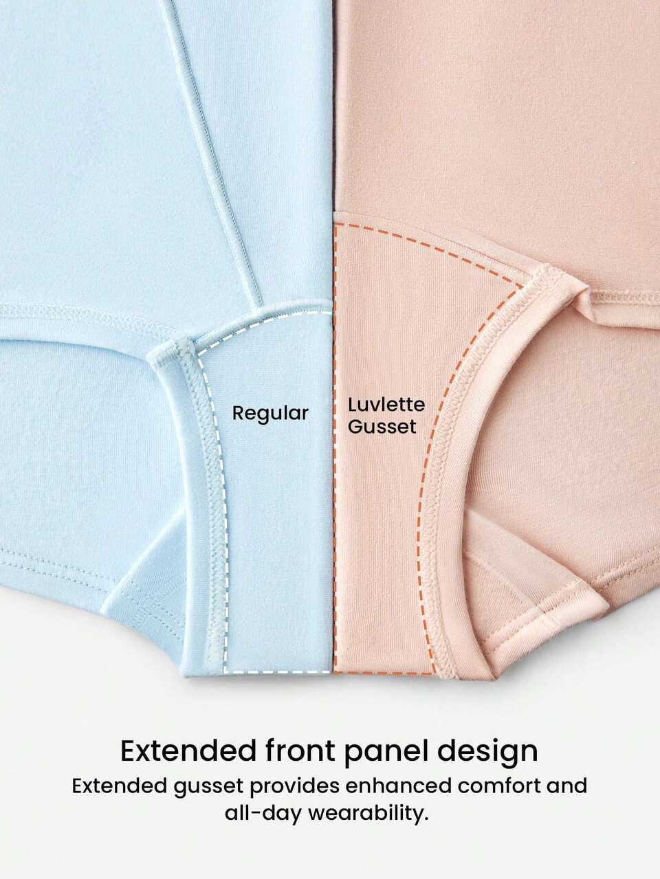 Plus 3-Pack High-Waist Boyshorts
