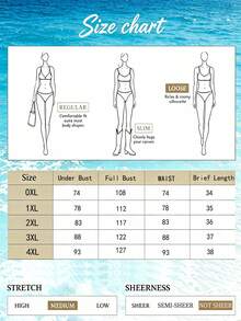 Swim Mod Women's Sweet Spring/Summer V-Neck Spaghetti Strap Fruit Print Plus Size Beach Vacation Swimsuit Set - Multicolor - View 9