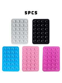 Agarre de teléfono de silicona con 24 mini ventosas, apto para todos los teléfonos: agarre para selfies y videos, soporte para ducha y pared, regalo para amigos, regalo de Halloween - Multicolor - Ver 19