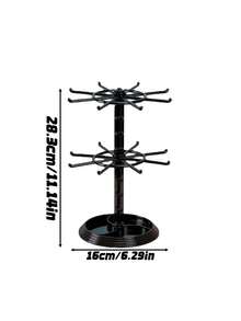 Keychain Hanger Trinkets And Pendants Display Rack Storage Rack Rotatable Rack Hair Ring Rope Desktop Finishing Holder,Home Decor ,Room Decor Gifts Birthday Graduation Back To School School Supplies - View 3