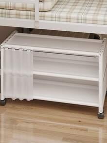 Simple Shoe Rack For Home, Space-Saving Storage Narrow Shoe Cabinet, Multi-Functional Dust-Proof Shoe Cabinet With Wheels, Multi-Layer Dormitory Shoe Cabinet - Multicolor - View 2