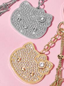 HELLO KITTY AND FRIENDS | SHEIN 時尚鋅合金鑰匙圈 包包吊飾 紀念品 收藏品 禮物 錢包與後背包裝飾 便攜式口紅與唇彩收納盒 - 彩色 - 查看 2
