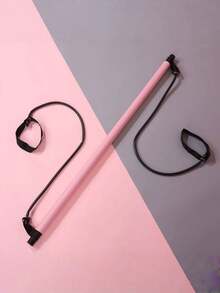 Multifunctional Adjustable Pilates Bar Resistance Band, Yoga Pull Rod, Body Shaping Fitness Bar, Resistance Trainer - multicolor - View 11