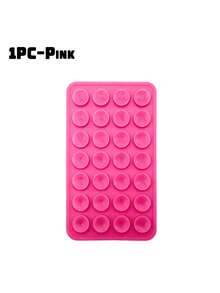 1 Piece Double-Sided Suction Cup Silicone Phone Sticky Handle, Suction Phone Case Holder, Hands-Free Sticky Phone Handle For Selfie And Video, Phone Finger Grip Holder - multicolor - View 8
