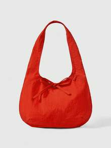 ROMWE Kawaii Dopamine Color Multi-Size Women's Shopping Bag - Orange - View 5