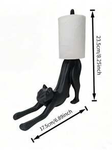 1Piece Stretching Tissue Holder Cartoon Animal Kitchen Paper Towel Dispenser Home Decor Figurine High Quality Trending Now - Multicolor - View 8