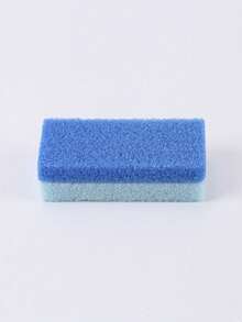 1/4Pcs Foot Pumice Stone Exfoliating File, Callus Dead Skin Remover, Heel Brush, Salon Foot Scrub Pad, Pedicure Exfoliating Tool For Men And Women, Bag, Organizer, Storage For Holiday Gift Giving-Blue, Shower Caddy - blue - View 9