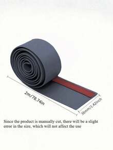 36mm X 2M Under Door Draft Stopper – Self-Adhesive Soundproof & Waterproof Seal Strip, Weatherproof Gap Blocker For Wooden, Glass & Front Doors – Reduce Noise, Keep Cold Air Out, Save Energy - Multicolor 2m - View 9