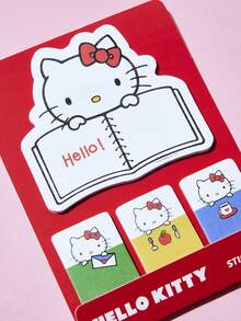 HELLO KITTY AND FRIENDS | SHEIN 記事本、可愛記事本、備忘錄頁標記、辦公學校用品創意禮物 - 均碼 - 查看 3