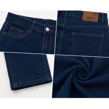 Impala Men's Jeans Slim Fit Stretch Color Dark Indigo For Daily Use - Dark Wash - View 5