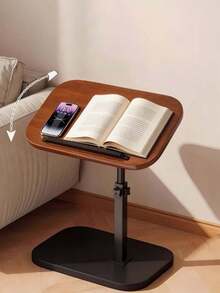 A Small Side Table With 360 ° Rotation And Adjustable Height. Easy To Assemble, Can Be Placed On A Sofa, Bedside, Or Used As A Coffee Table. Portable And Suitable For Indoor And Outdoor Use. - Multicolor - View 4
