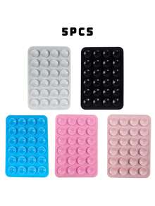 Agarre de teléfono de silicona con 24 mini ventosas, apto para todos los teléfonos: agarre para selfies y videos, soporte para ducha y pared, regalo para amigos, regalo de Halloween - Multicolor - Ver 9