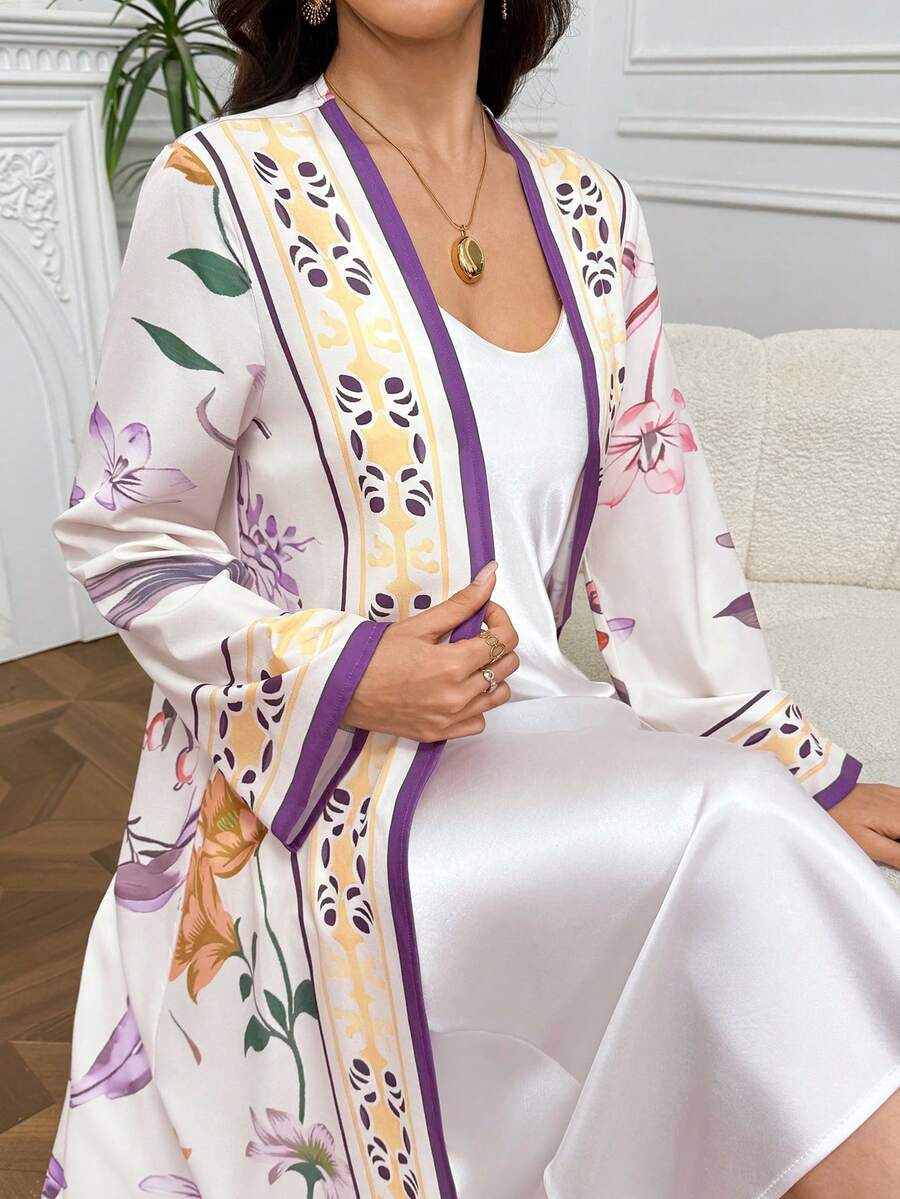 Al Najma 女款土耳其長襯衫與阿拉伯傳統長襯衫 - 彩色 - 查看 1