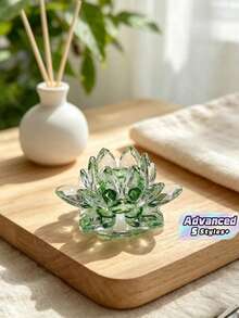 蓮花造型桌上裝飾品，適合居家裝飾、家居飾品、臥室使用 - 荷花 - 查看 1