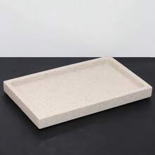 High-End Jewelry Tray, Decorative Tray, Bathroom Tray, Toiletry Tray, Multi-Purpose Tray To Solve Various Storage Issues Gifts Women Girls Sun Travel Cool, Room Decor - Sand and gravel - View 7