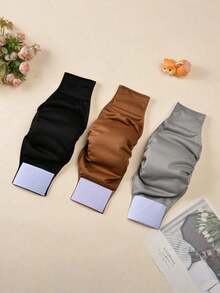 1/3 عبوات من أشرطة بطن الكلاب الذكور القابلة لإعادة الاستخدام، لفافات حفاضات الجراء فائقة الامتصاص والقابلة للغسل، مثالية لسلس البول عند الكلاب، تدريب التدريب المنزلي ومنع العلامات العرضية - متعدد الألوان - مشاهدة 5