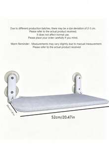 Foldable Cat Window Perch, Wireless Cat Hammock, Sturdy Resting Seat, Upgraded Suction Cups, Easy Assembly, Indoor Cat Bed, Breathable & Soft, Suitable For All Seasons, Great Gift - multicolor - View 15