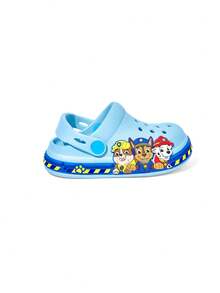 SHEIN | PAW Patrol 童趣卡通兒童涼鞋 LED發光園藝鞋，輕量EVA材質，透氣快乾耐穿 - 淺藍色 - 查看 6
