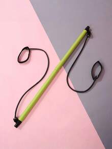 Multifunctional Adjustable Pilates Bar Resistance Band, Yoga Pull Rod, Body Shaping Fitness Bar, Resistance Trainer - multicolor - View 15