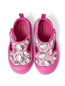 HELLO KITTY AND FRIENDS | SHEIN 一雙兒童包頭涼鞋，防撞趾頭設計，防滑耐磨透氣沙灘涼鞋 - 粉色 - 查看 8
